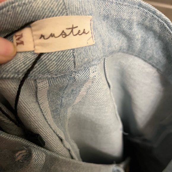 Rustea Brand Cropped Denim Jeans - Picture 4 of 4